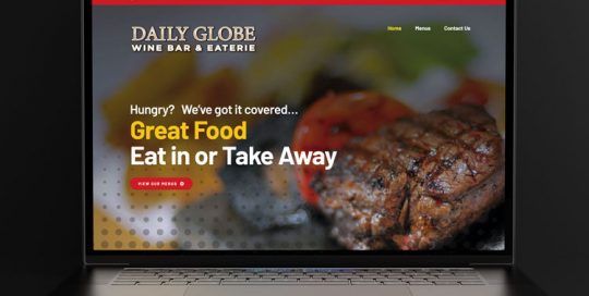 Webby Design The Daily Globe Jersey New Website