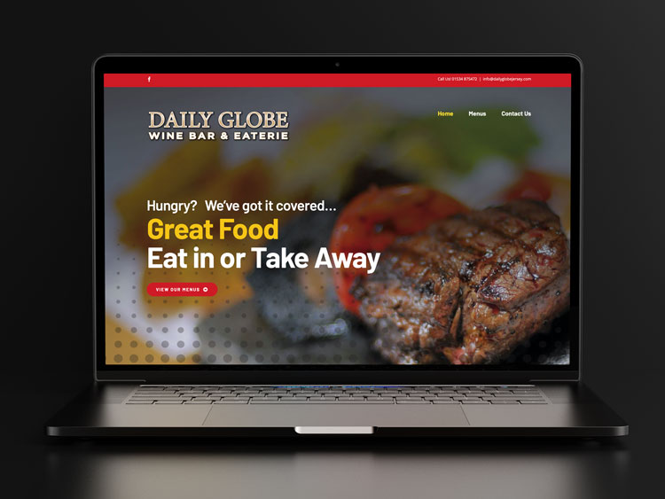 Webby Design The Daily Globe Jersey New Website