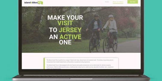 Webby Design Island E Bikes Website